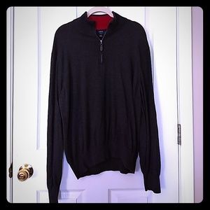 Lincs half zip mens sweater